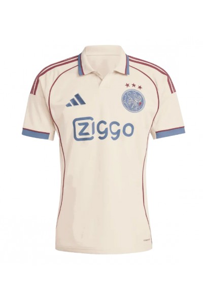 Ajax Kasper Dolberg #9 Jalkapallovaatteet Kolmaspaita 2025-26 Lyhythihainen Ajax Kasper Dolberg #9 Jalkapallovaatteet Kolmaspaita 2025-26 Lyhythihainen